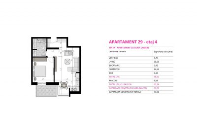 Apartament 29 - Aviatorii Residence II s002