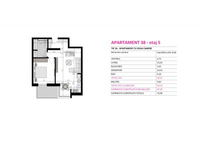 Apartament 38 - Aviatorii Residence II s005